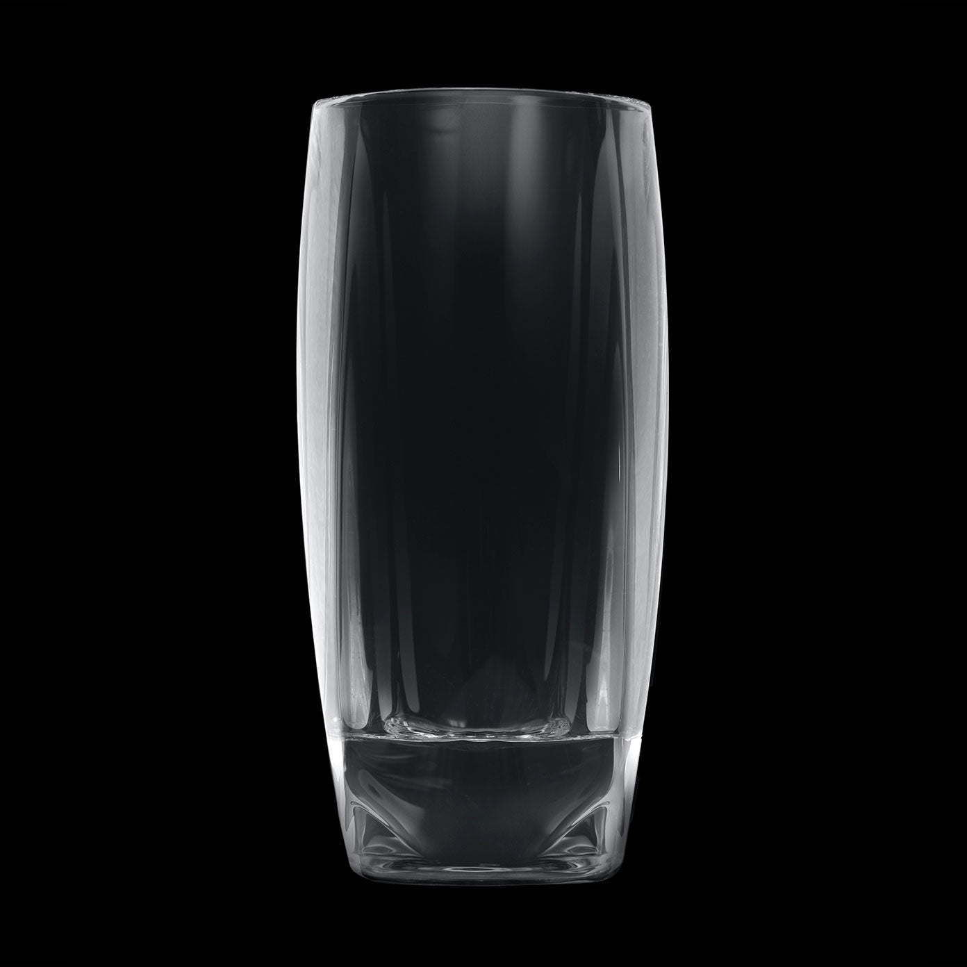 Viski Reserve Nouveau Smoke Colored Drinking Glasses - Crystal