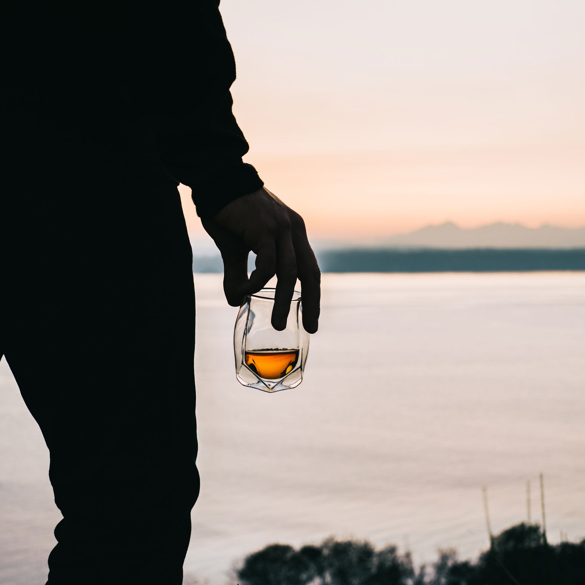 Enjoy your whisky, whiskey, bourbon, or scotch while taking in the sunset