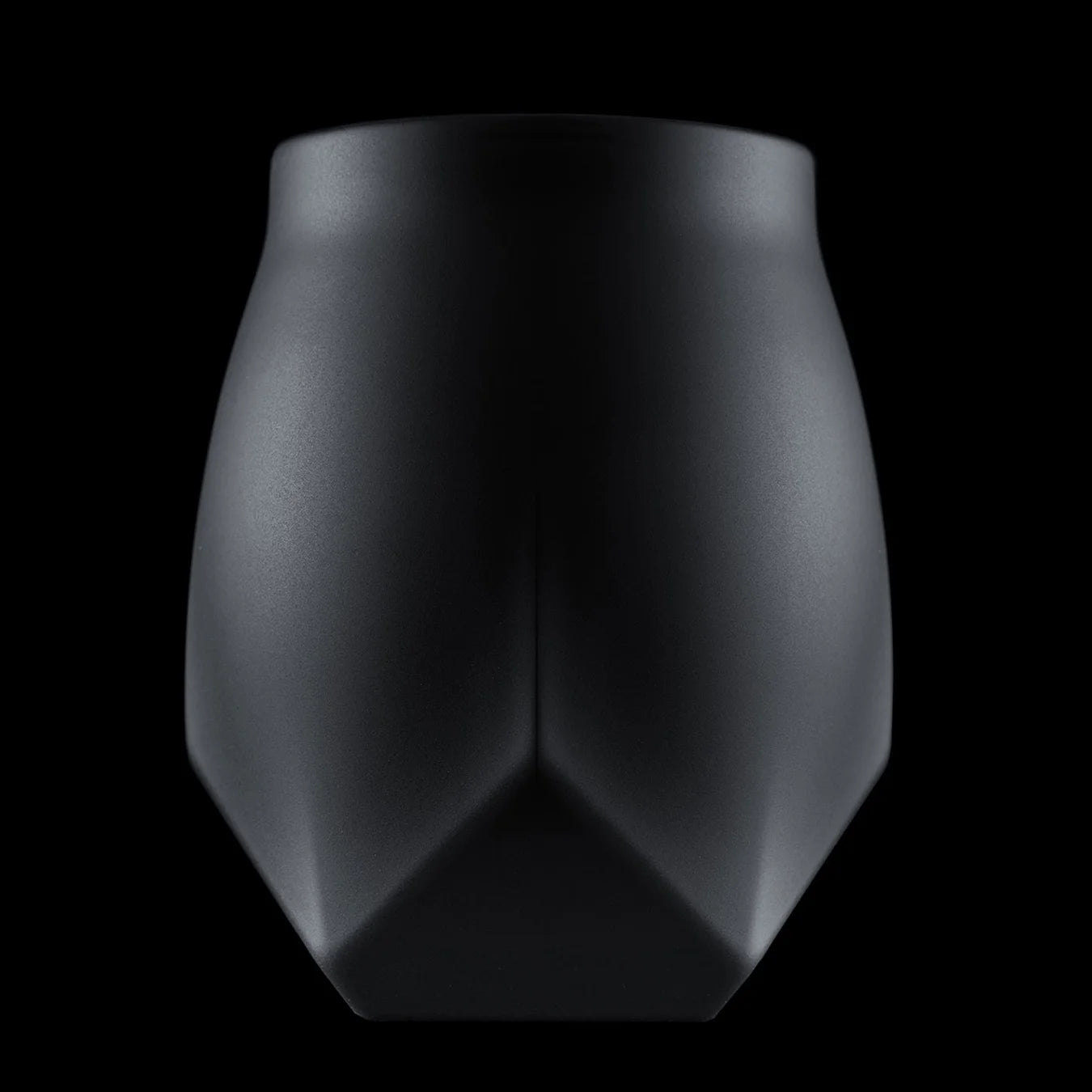 Best whisky glass in matte black, Norlan blind nosing glass that illuminates the spirit inside, perfect for tasting fine spirits like bourbon and Scotch