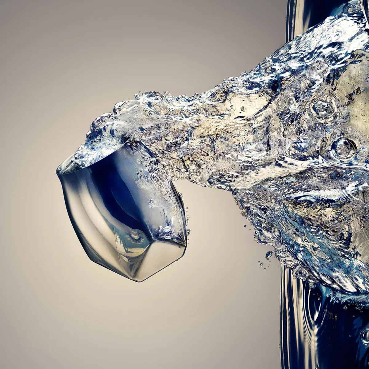 The Norlan Steel Tumbler in Polished Steel  shot by Gary Stasiuk as part of his Norlan Plunge Series.