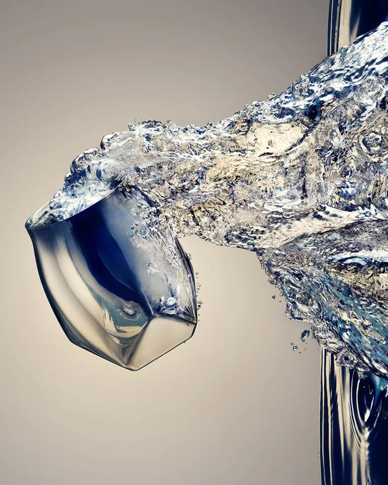 The Norlan Steel Tumbler in Polished Steel  shot by Gary Stasiuk as part of his Norlan Plunge Series.