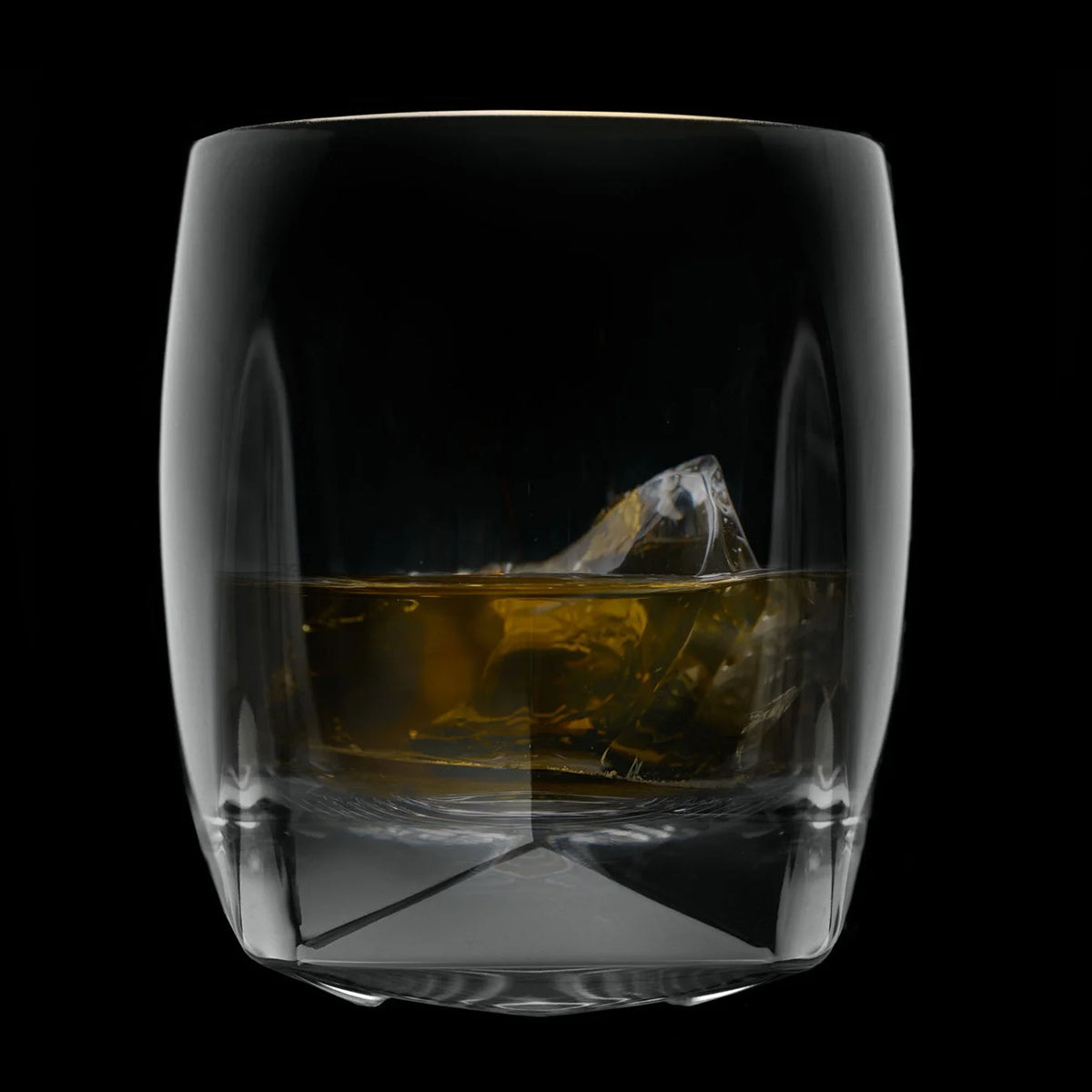 Norlan Rauk Heavy Tumbler - Clear - Non-leaded Crystal Double Old Fashioned Whiskey Glass