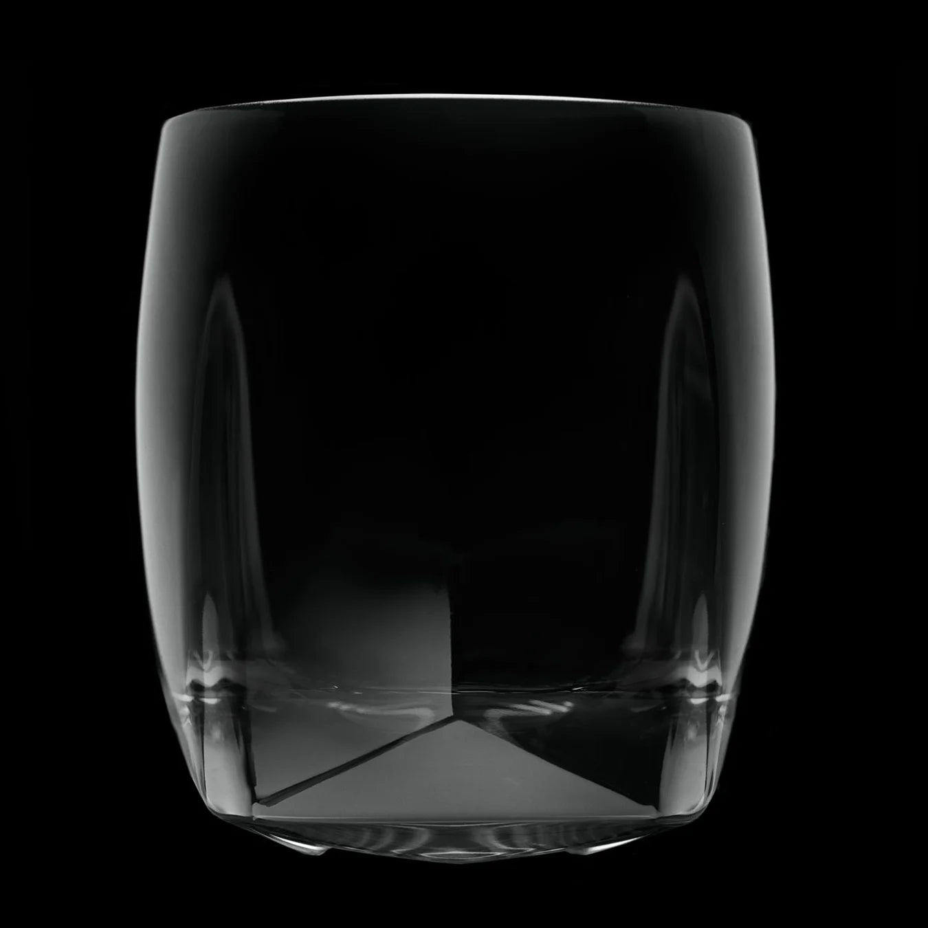 Rauk Heavy Tumbler in durable non-leaded pressed glass, perfect for enjoying whiskey or bourbon with or without ice