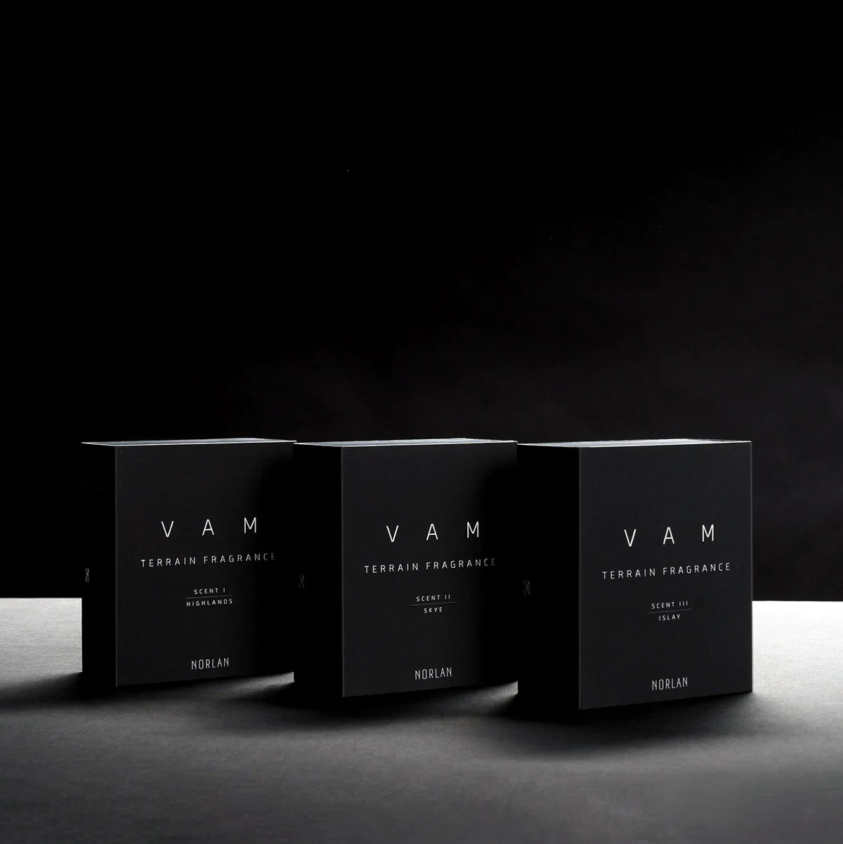 A collection of home fragrances inspired by the Scottish landscape