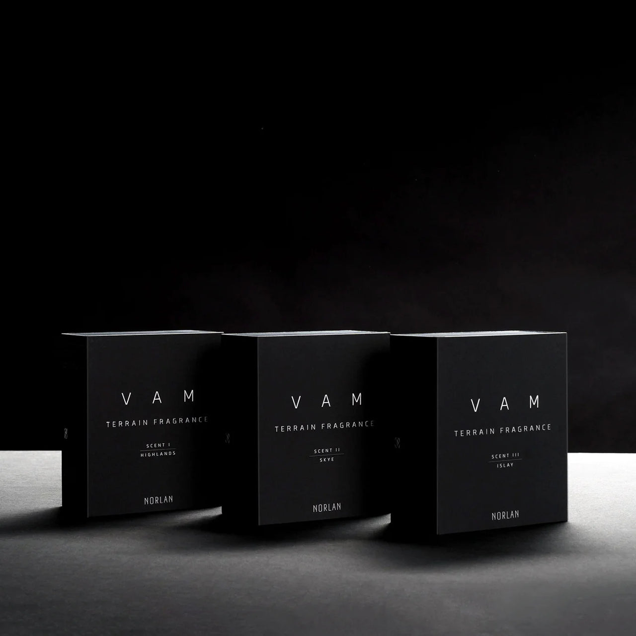 A collection of home fragrances inspired by the Scottish landscape